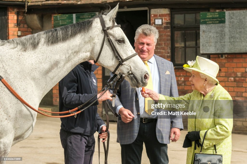 Her Majesty Queen Elizabeth II Visits Somerset