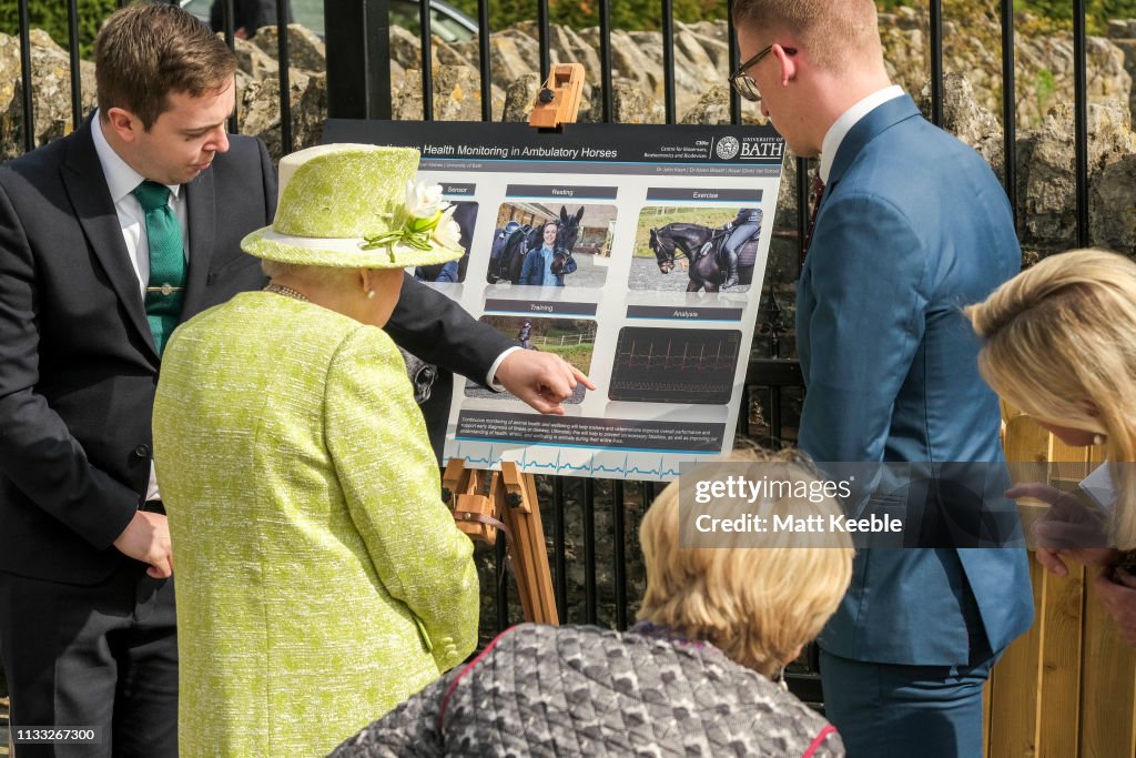 Her Majesty Queen Elizabeth II Visits Somerset