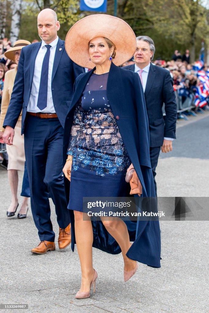 Queen Maxima Of The Netherlands Celebrates The 300th Anniversary Of Bavaria Brevery In Lieshout