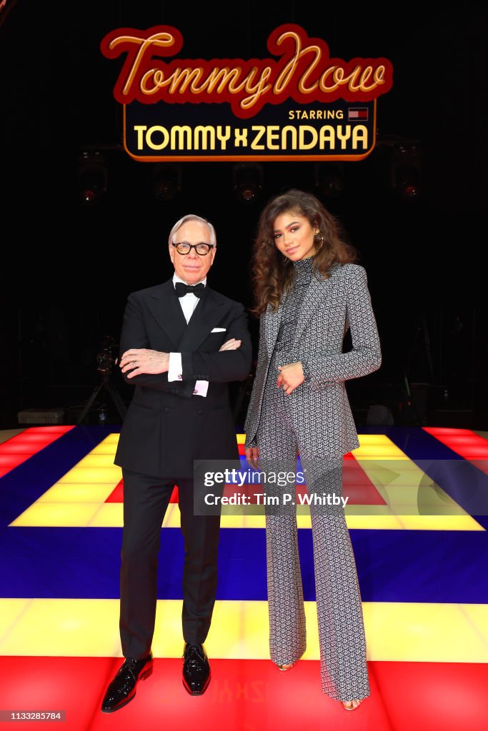 Tommy Hilfiger TOMMYNOW Spring 2019 : TommyXZendaya Premieres : Runway At The Theatre Des Champs Elysees In Paris