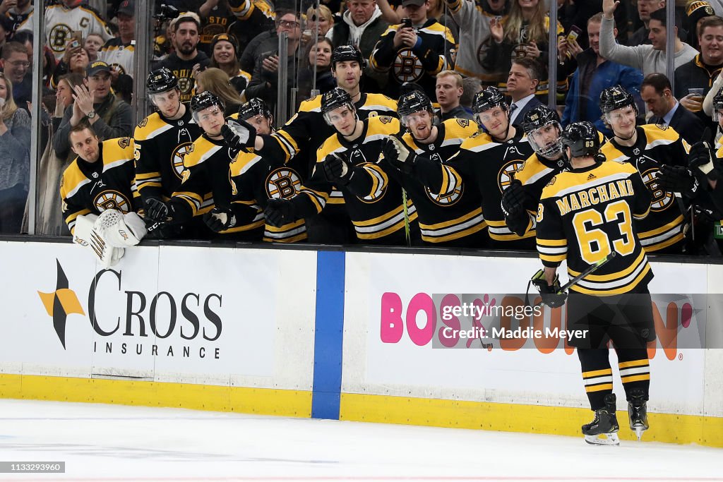 New Jersey Devils v Boston Bruins