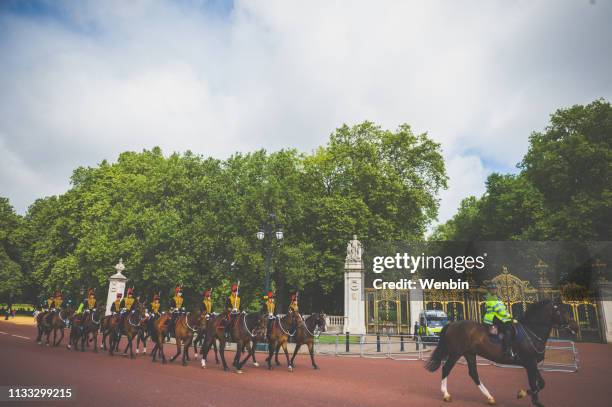 royal guard - trooping the colour 2016 stock pictures, royalty-free photos & images