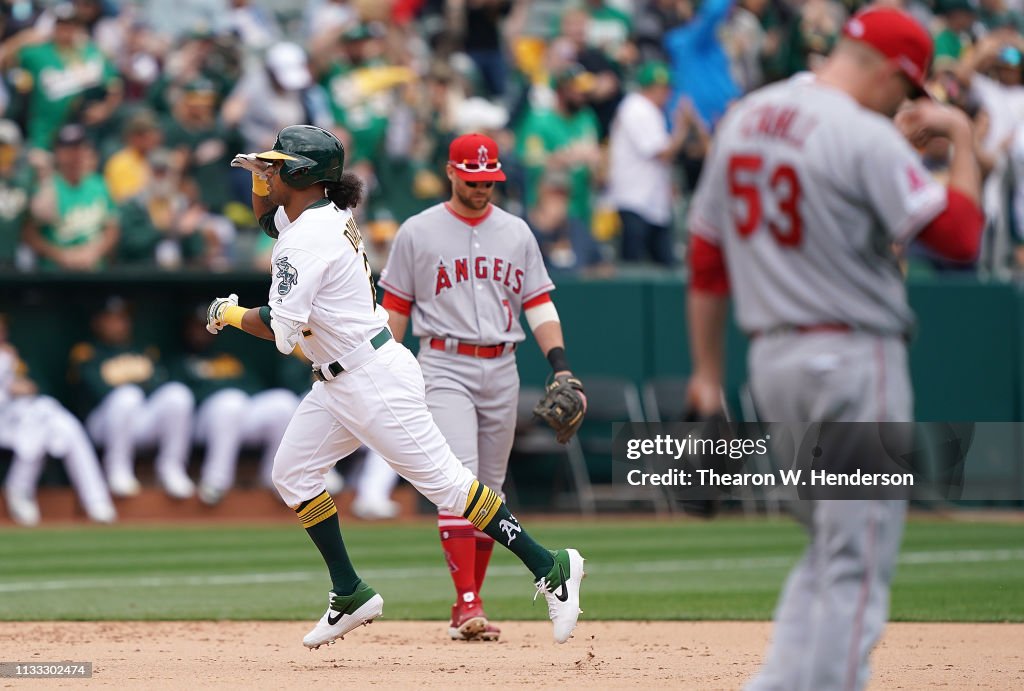 Los Angeles Angels of Anaheim v Oakland Athletics