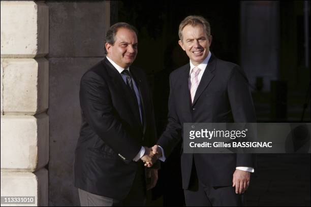 Informal Meeting Of European Union Heads Of State/Government - On October 27Th, 2005 - In Hampton Court, United Kingdom - Here, Kostas Caramanlis,...