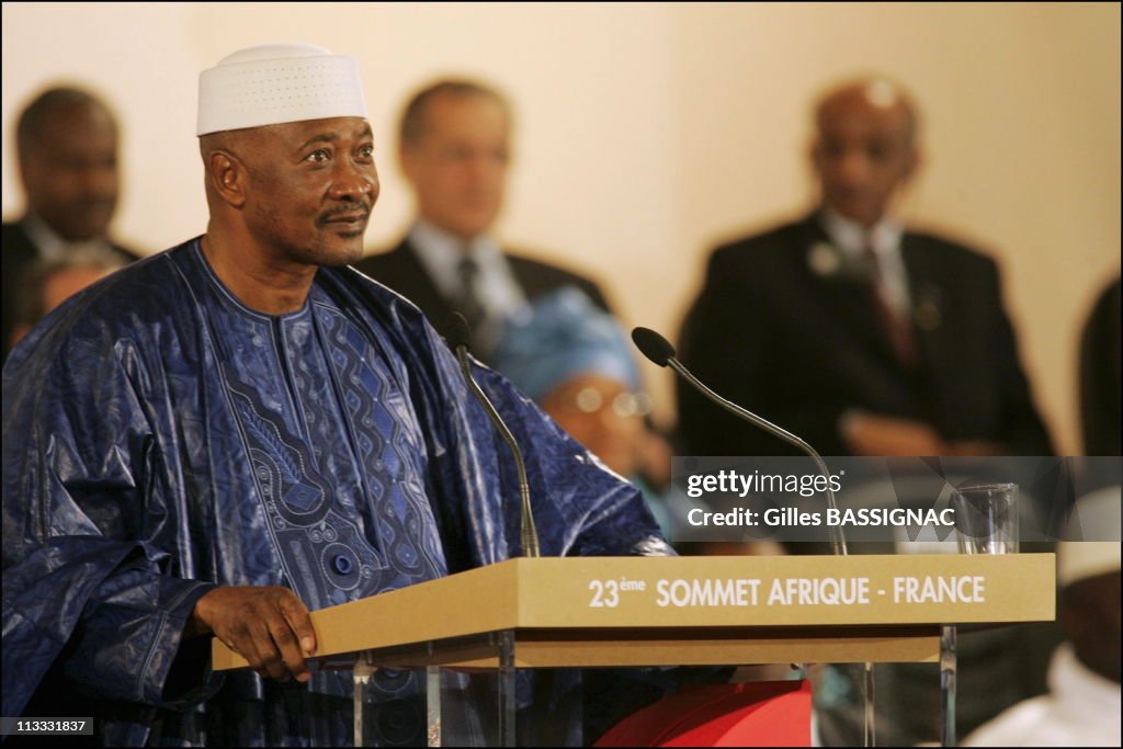 Arrivals And Opening Ceremony At The 23Rd African-French Summit. On December 3Rd, 2005. In Bamako, Mali
