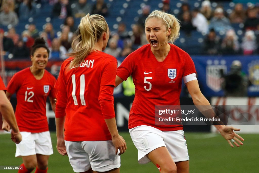 2019 SheBelieves Cup - United States v England