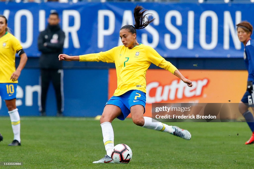 2019 SheBelieves Cup - Brazil v Japan