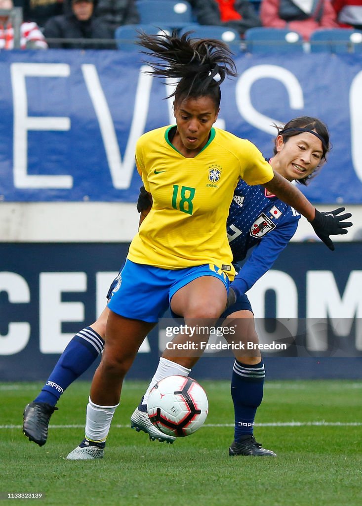 2019 SheBelieves Cup - Brazil v Japan