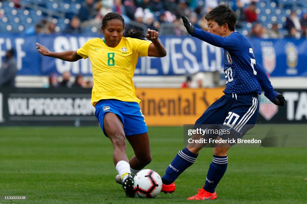 2019 SheBelieves Cup - Brazil v Japan