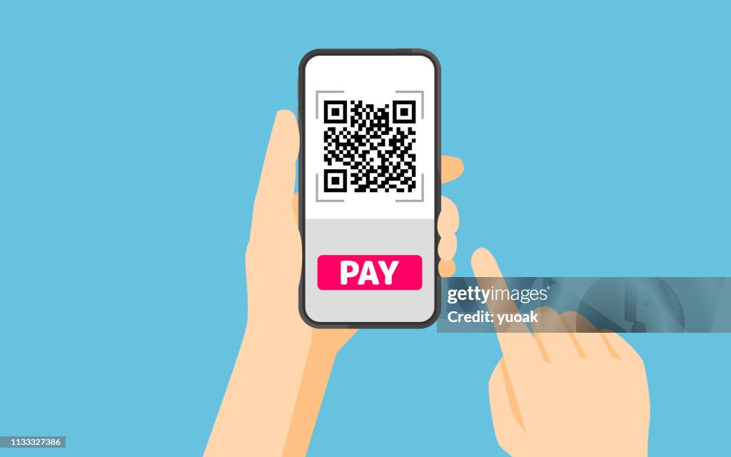 Qr Code Paymen Qr Code Payment High-Res Vector Graphic - Getty Images