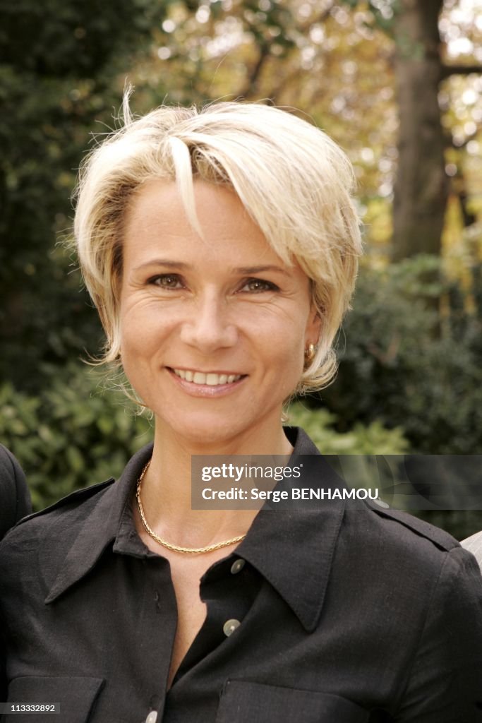 France Televisions Press Conference. On September 5Th, 2005. In Paris, France