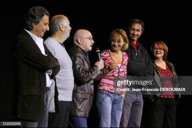 Congress Of The Owners Of Cinema; The Team Of Splendid Presents His Last Movie : 'Les Bronzes 3' On September 29Th, 2005 In Deauville, France - On...