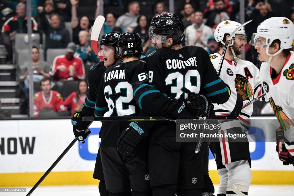 Chicago Blackhawks v San Jose Sharks