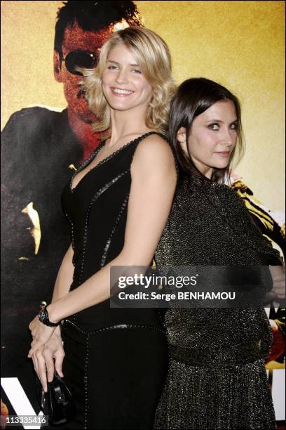 Les Chevaliers Du Ciel Premiere In Paris - On November 7Th, 2005 - In Paris, France - Here, Alice Taglioni And Geraldine Pailhas