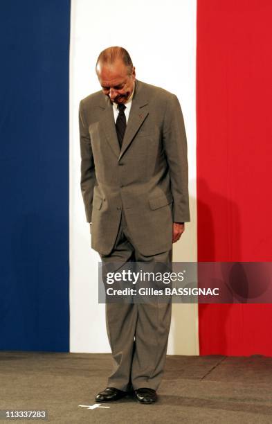 French President Jacques Chirac State Visit To The Egyptian Arab Republic - On April 20Th, 2006 - In Charm El Cheikh, Egypt - Here, French President...