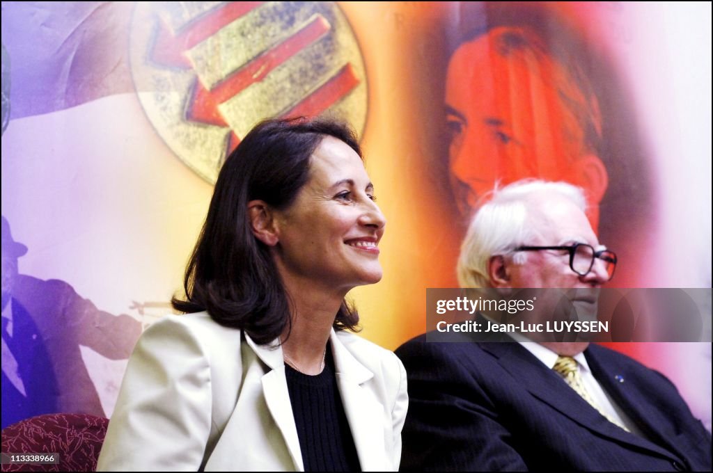 Displacement Of Segolene Royal In The North Departement. On June 2Nd, 2006. In Lille, France