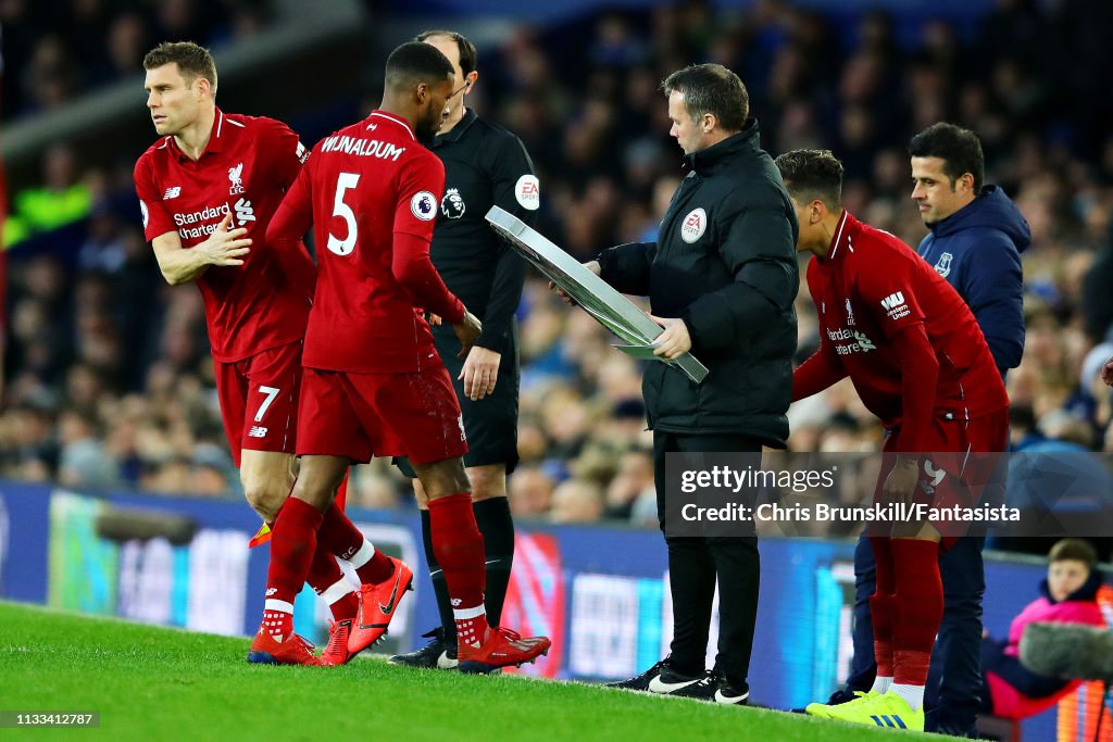 Everton FC v Liverpool FC - Premier League