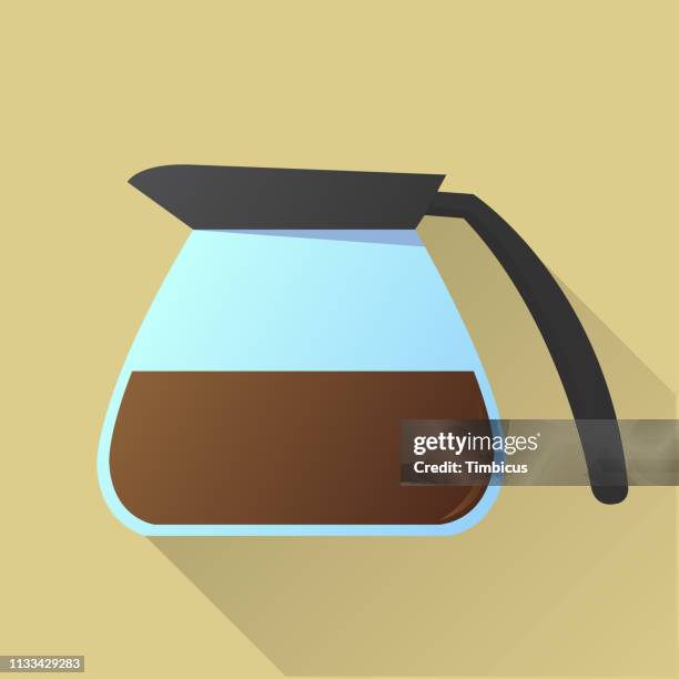 carafe coffee - coffee carafe stock illustrations