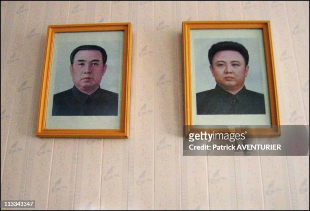 Propaganda Paintings In North Korea On September 00Th, 2005 In Pyongyang, Thailand - Here, Arts And Culture Are Subordinated To Political And...
