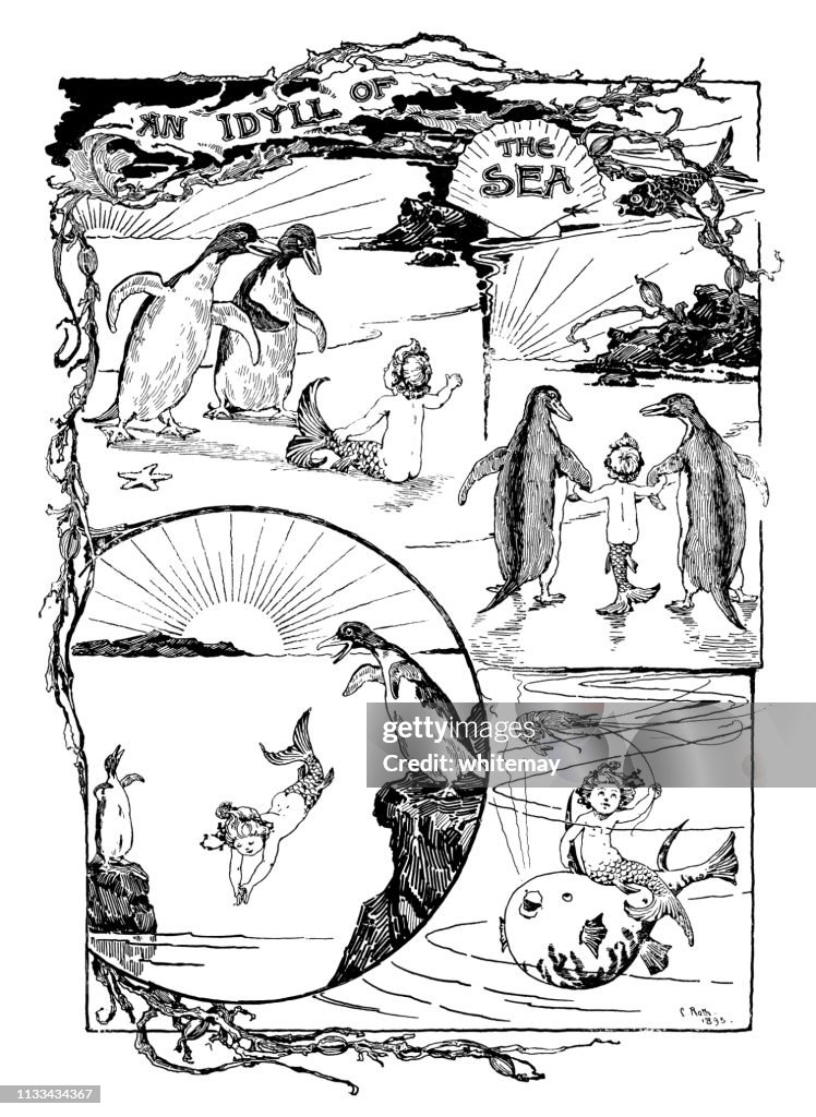 Storia dell'immagine vittoriana - Un idillio del mare