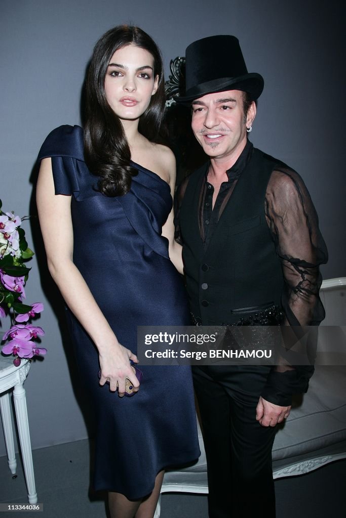 Celebrities at Dior Haute-Couture Spring-Summer 2009 Fashion Show in Paris, France On January 26, 2009.