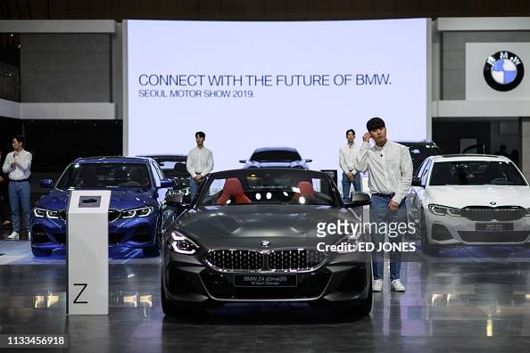  Skorea Auto Show Bmw fotos e imágenes de alta resolución