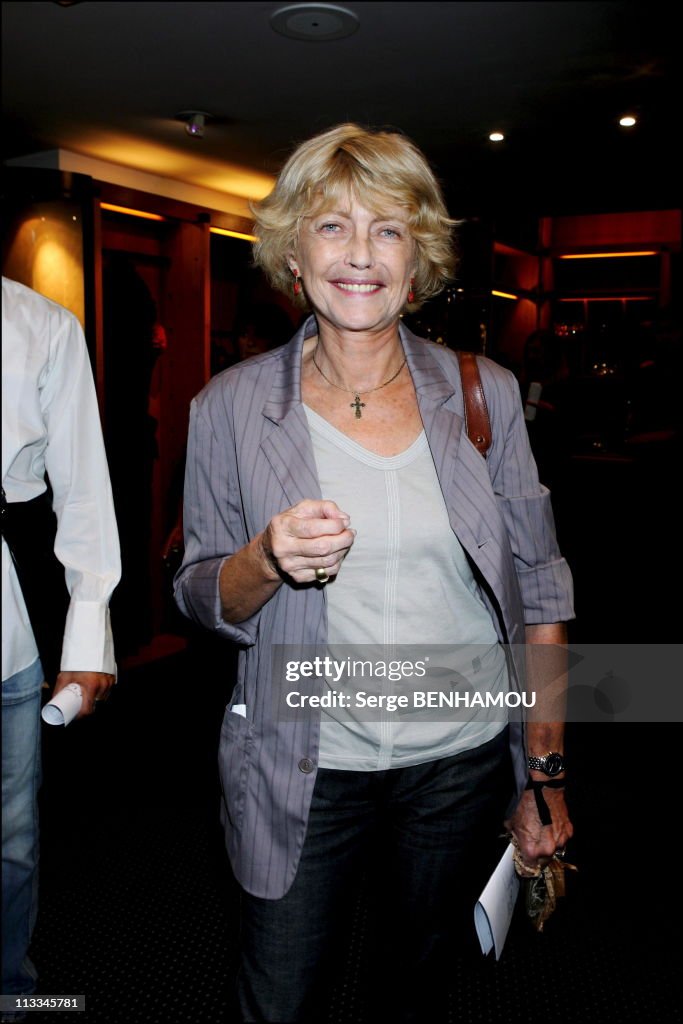 Sonia Rykiel Party In Paris. On September 14Th, 2006. In Paris, France.