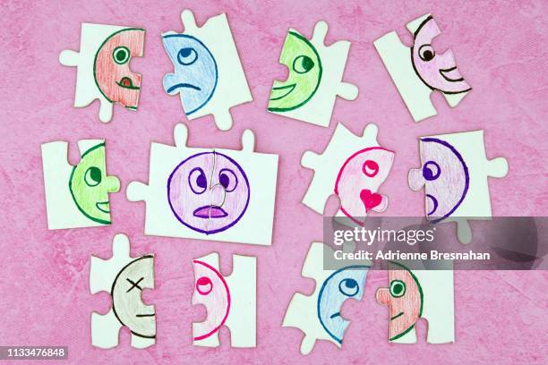 mixed emotions - surprise emoji stock pictures, royalty-free photos & images