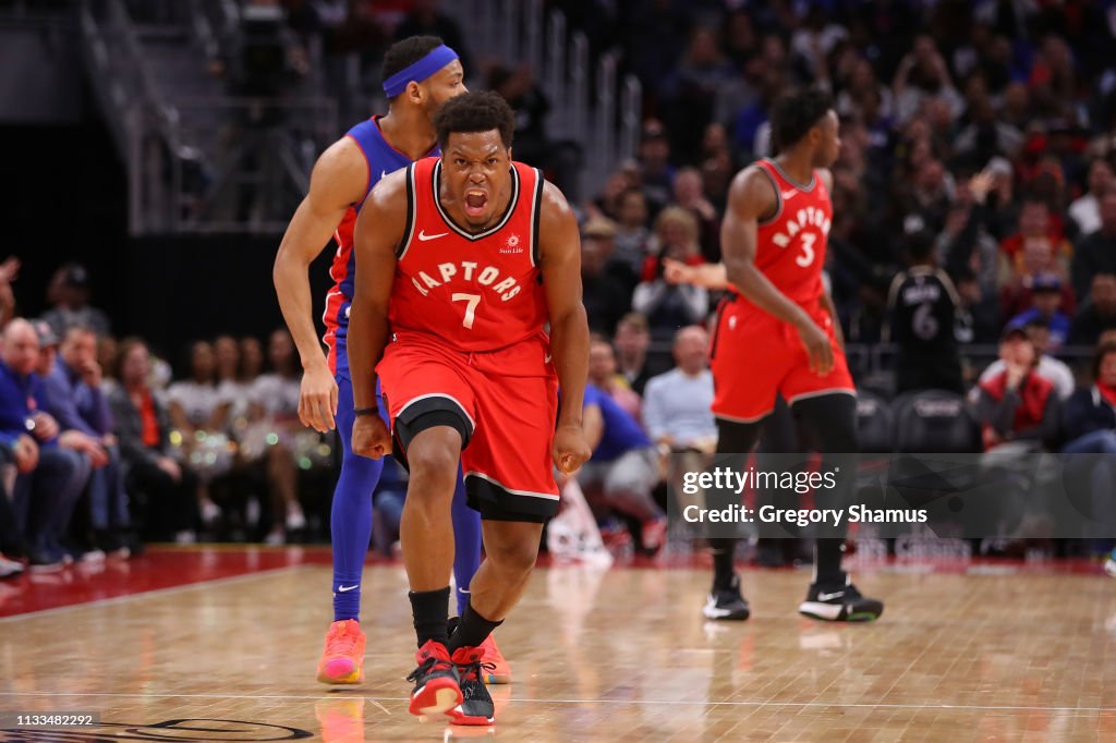 Toronto Raptors v Detroit Pistons