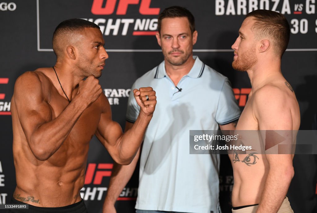UFC Fight Night: Weigh-ins