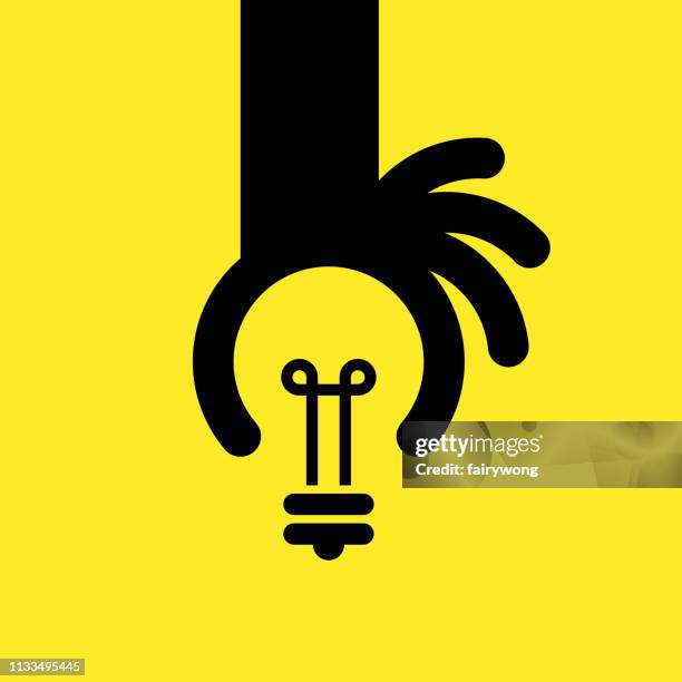 idea - deformed hand stock illustrations