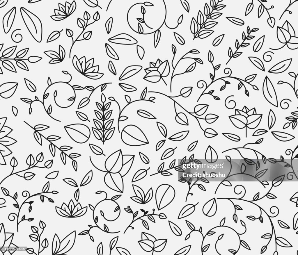 Leave Style Pattern Leaf Texture Pattern