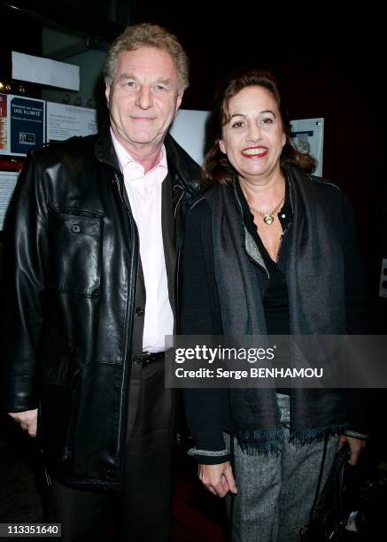 'Pardonnez-Moi' Premiere - On November 13Th, 2006 In Paris, France - Here, Robert Namias And Anne Barrere