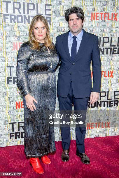 Chandor attend the "Triple Frontier" World Premiere at Jazz at Lincoln Center on March 03, 2019 in New York City.