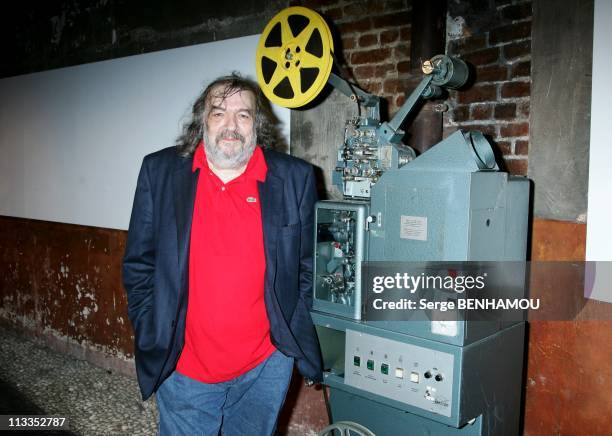 William Karel Presents His First Fiction Movie Poisson D'Avril At Cineastes Cinema In Paris, France On January 11, 2007 - William Karel.