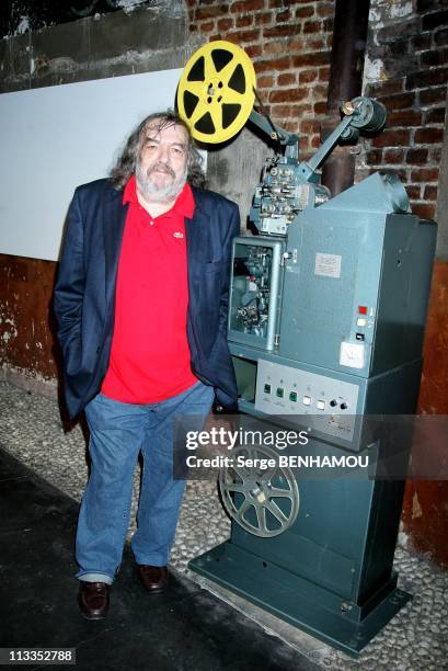 William Karel Presents His First Fiction Movie Poisson D'Avril At Cineastes Cinema In Paris, France On January 11, 2007 - William Karel.