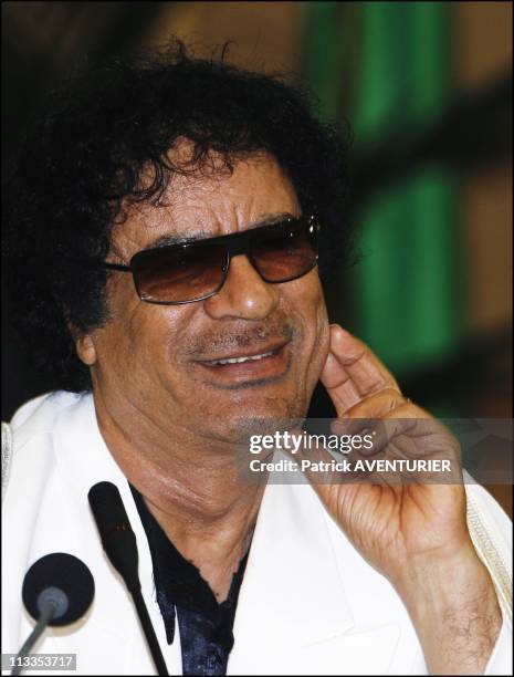 The Sixth World Symposium On The Thought Of Mouamar Kadhafi In Sheba, Libya On March 03, 2007 - End of The sixth world symposium on the thought of...