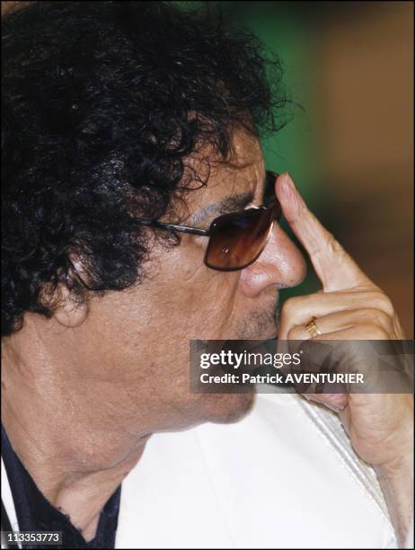 The Sixth World Symposium On The Thought Of Mouamar Kadhafi In Sheba, Libya On March 03, 2007 - End of The sixth world symposium on the thought of...