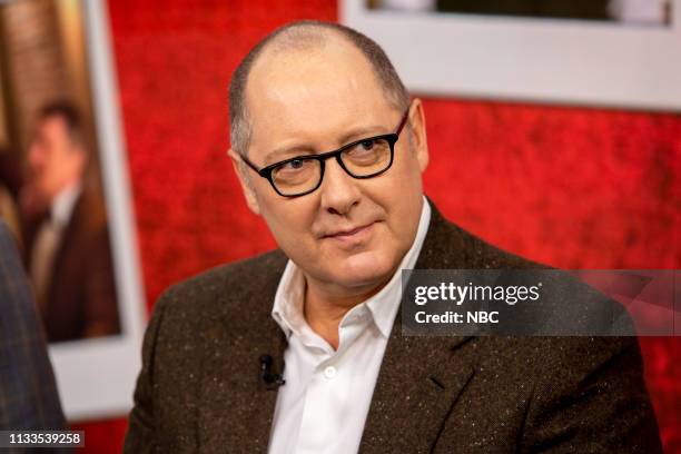 James Spader on Friday, March 29, 2019 --