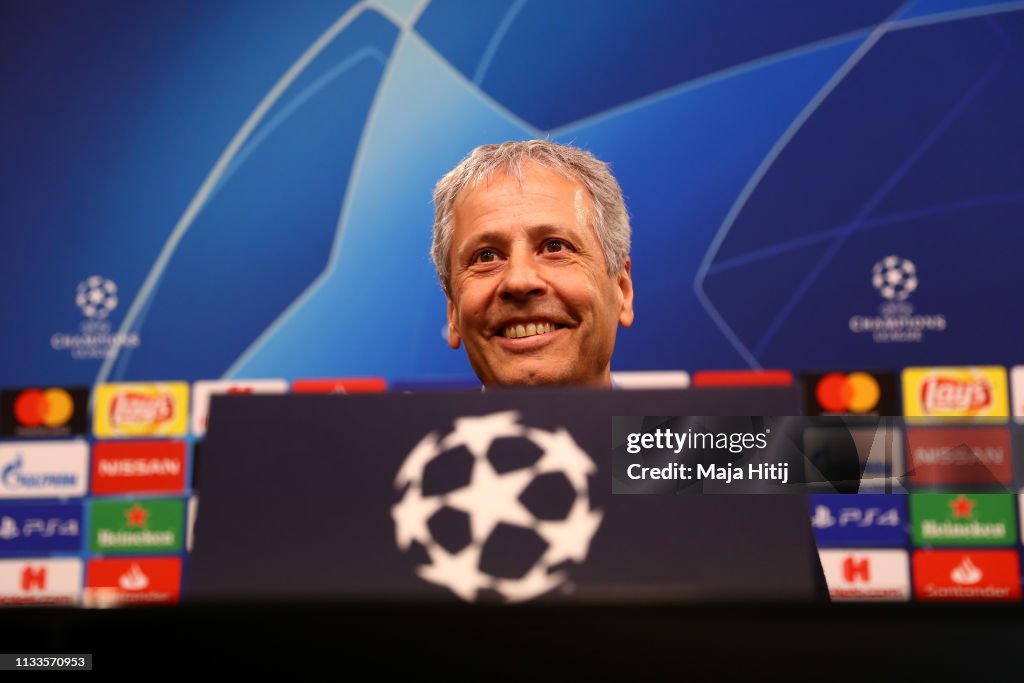 Borussia Dortmund Training And Press Conference