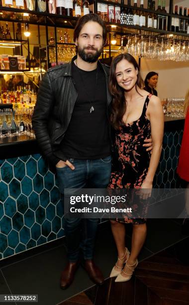 Jamie Jewitt and Camilla Thurlow attend the Into Film Awards at Odeon Luxe Leicester Square on March 04, 2019 in London, England.