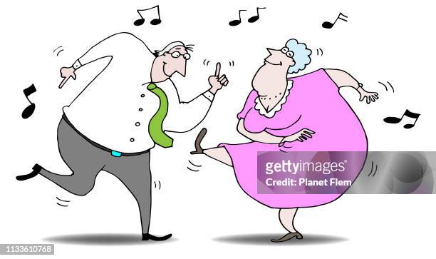 306 Funny Old Lady Cartoon High Res Illustrations - Getty Images