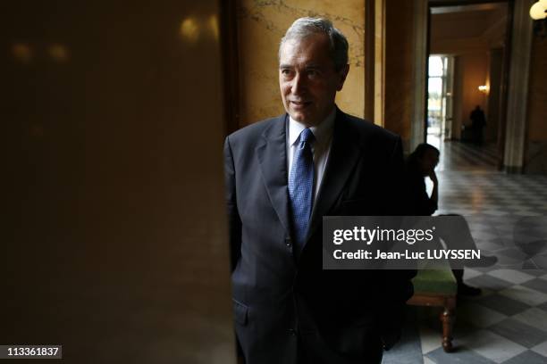 At The Heart Of The National Assembly In Paris, France On July 11, 2007 - Jacques Pelissard.