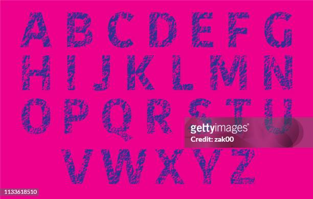 alphabet - lettre a stock illustrations