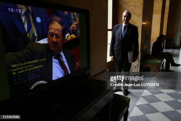 At The Heart Of The National Assembly In Paris, France On July 11, 2007 - Jacques Pelissard.