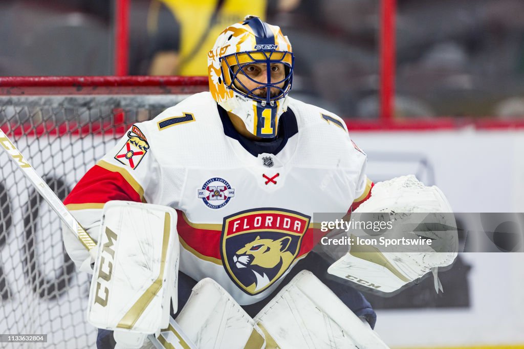 NHL: MAR 28 Panthers at Senators