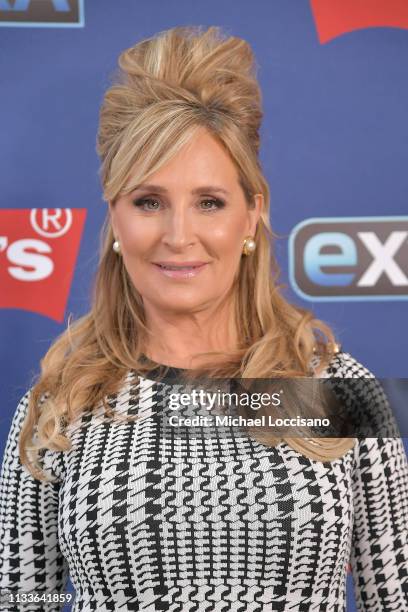 Reality TV personality and Real Housewife of New York City Sonja Morgan visits "Extra" at The Levi's Store Times Square on March 04, 2019 in New York...