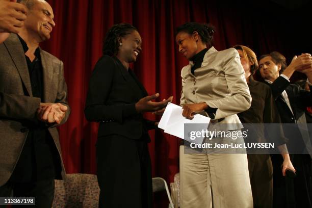 Somali Born Former Dutch Mp Ayaan Hirsi Ali During A Visit To Seek European Protection And Possible French Citizenship In Paris, France On February...