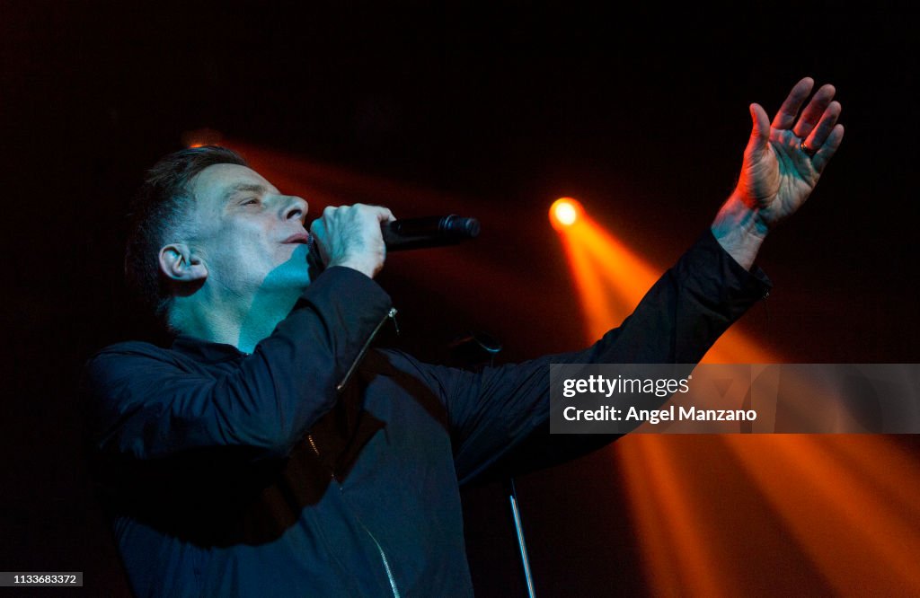 Deacon Blue Perform In Concert In Madrid