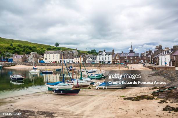 stonehaven harbour - aberdeenshire bildbanksfoton och bilder